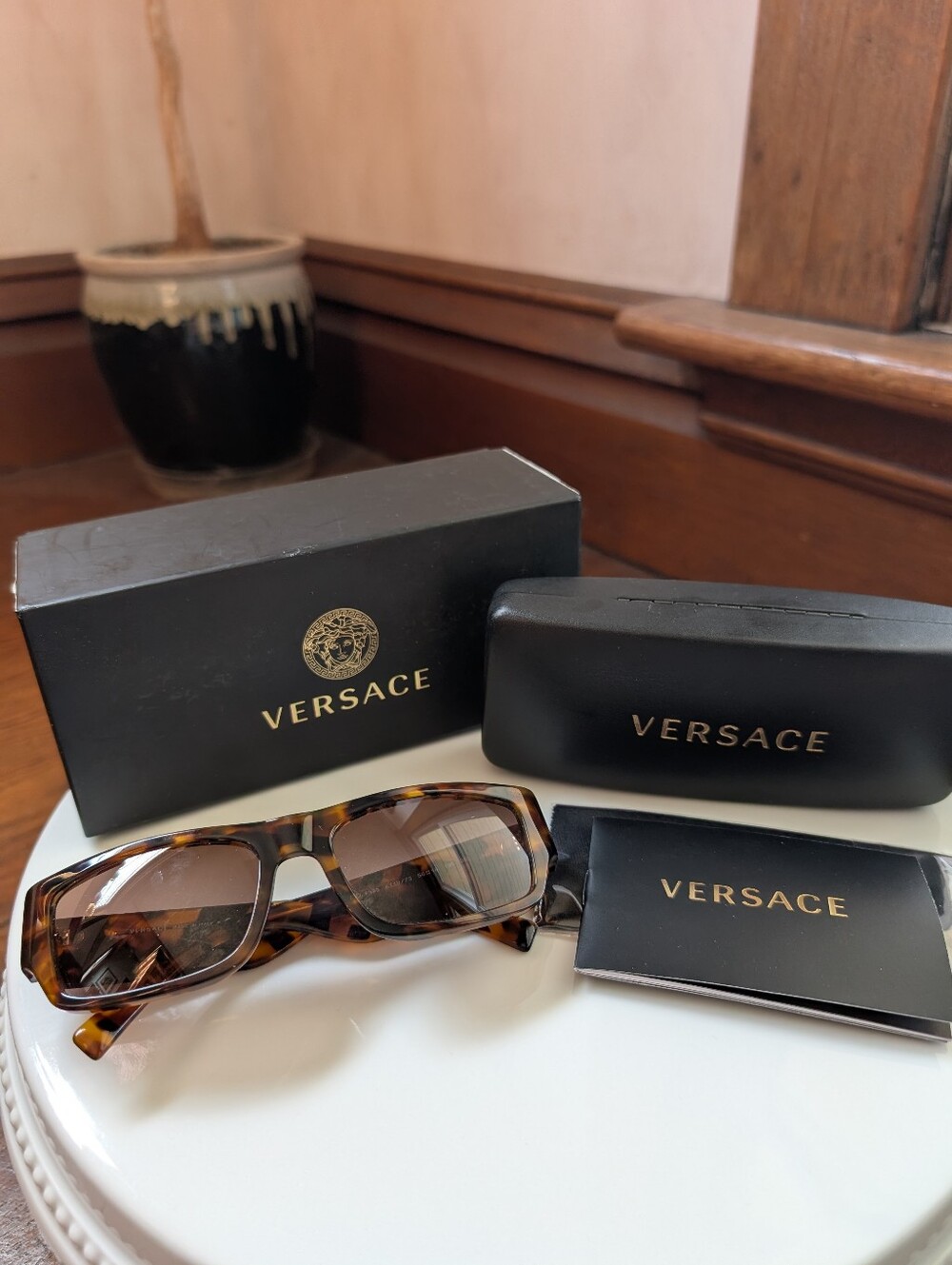 Versace Brown Sunglasses